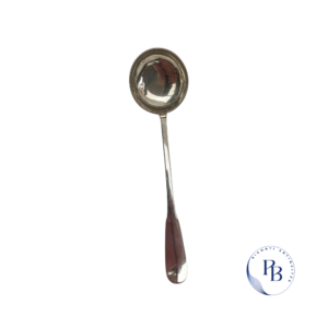 louche - argent - massif - art de la table - puces - saint ouen - uni plat - modèle soupe - pamela riconti