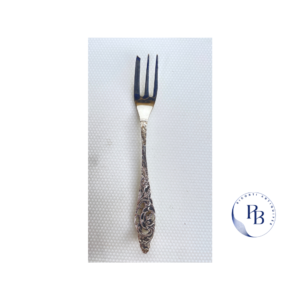 fourchettes à gâteau dessert en metal argenté hollande hollandais moka thé café Pamela Riconti