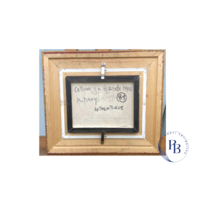 altea, mer, allicante, espagne, peinture de vacances, huile sur toile, colline, tableau ancien, puces de paris, riconti, davy, alain davy, peinture moderne, belle couleur