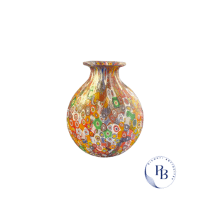 vase en murano, millefiori, puces de saint ouen, vase italien, bonbons, sulfure, vase coloré, paris, antiquité, pamela riconti