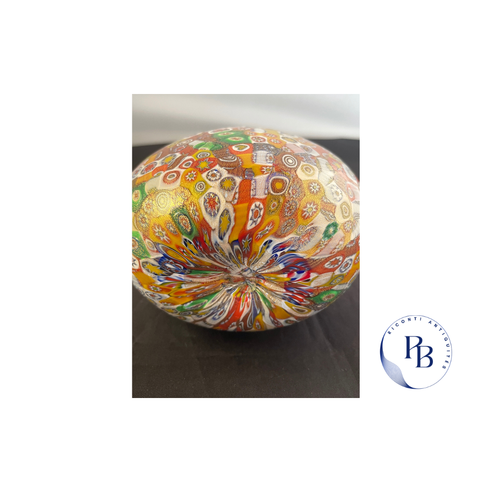 vase en murano, millefiori, puces de saint ouen, vase italien, bonbons, sulfure, vase coloré, paris, antiquité, pamela riconti vase en murano, millefiori, puces de saint ouen, vase italien, bonbons, sulfure, vase coloré, paris, antiquité, pamela riconti